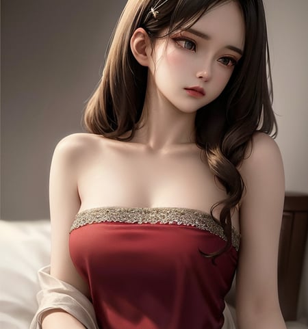 也许是肚兜 belly wrap，A kind of Chinese ancient women's underwear