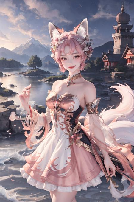 妲己，九尾，Demonic fox.