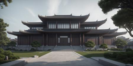 【LORA】XSarchitectural_32ModernChinesestyle