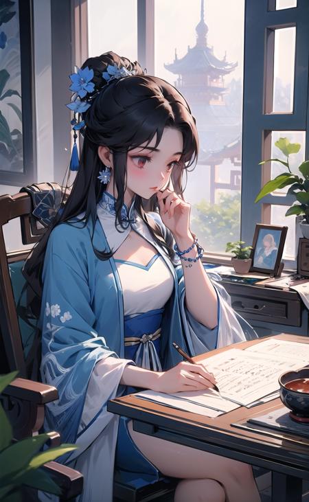 【LORA】Jingde / 青花 Concept (With multires noise version)