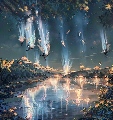 【LORA】Auroral Background（极光背景）