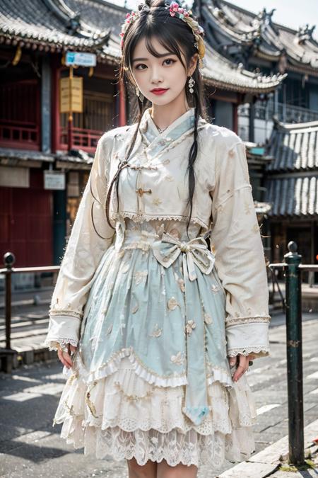 【LORA】Modern clothing with traditional Chinese elements | 中华风现代服饰