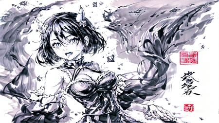 【LORA】ink_painting_copax_v1