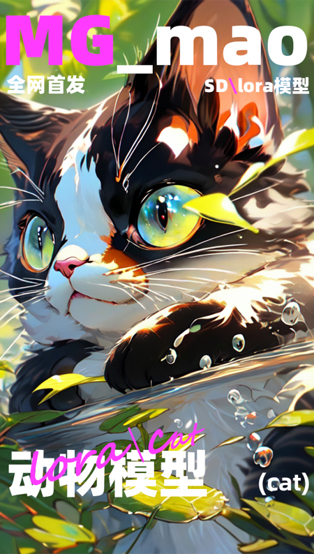 【LORA】动物模型 | 猫咪 MG mao (animal)