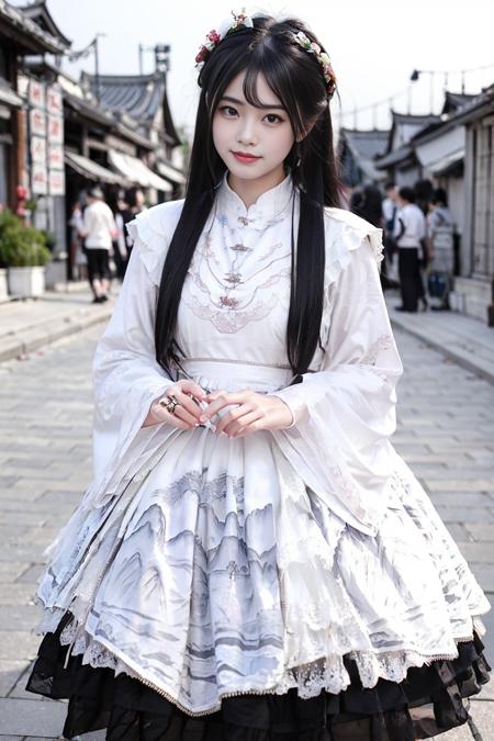 【LORA】Modern clothing with traditional Chinese elements | 中华风现代服饰
