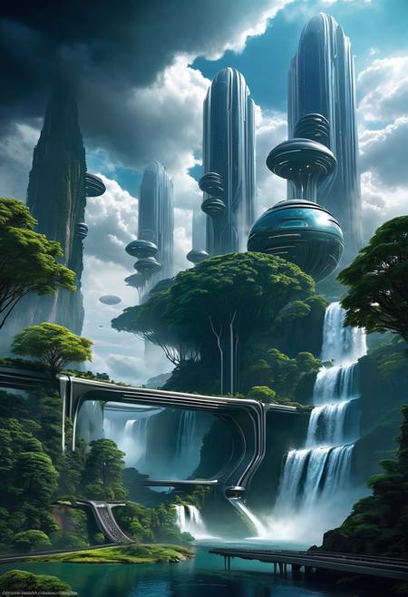 Ziov XL Scifi - Giant Robots - Sky Cities - Alien Planets